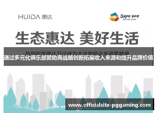 通过多元化俱乐部赞助商战略创新拓展收入来源和提升品牌价值