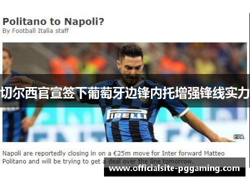 切尔西官宣签下葡萄牙边锋内托增强锋线实力